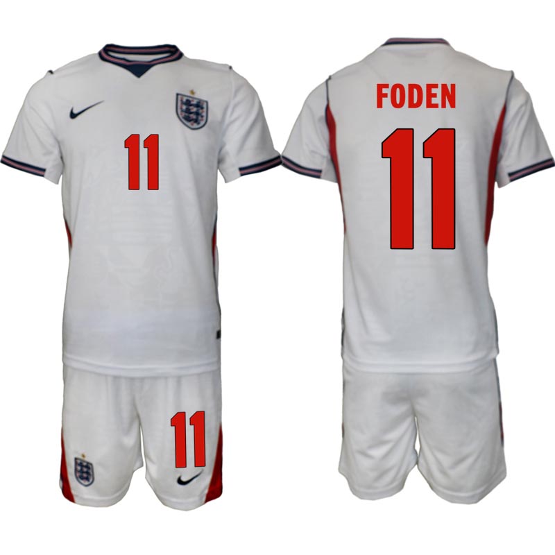 Kupiti Moški dres za nogomet kompleti Anglija SP 2026 reprezentance Phil Foden #11 Domači