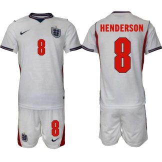 Kupiti Najcenejši Nogometni dres kompleti Anglija SP 2026 reprezentance Jordan Henderson #8 Domači
