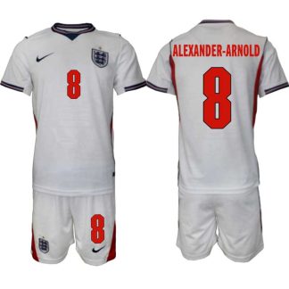 Kupiti Najcenejši Nogometni dres kompleti Anglija SP 2026 reprezentance Trent Alexander-Arnold #8 Domači
