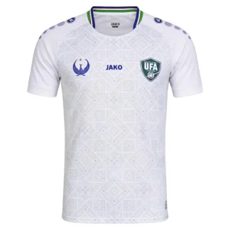 Kupiti Nogometni dres Uzbekistan SP 2026 reprezentance Gostujoči bela z lastnim tiskom