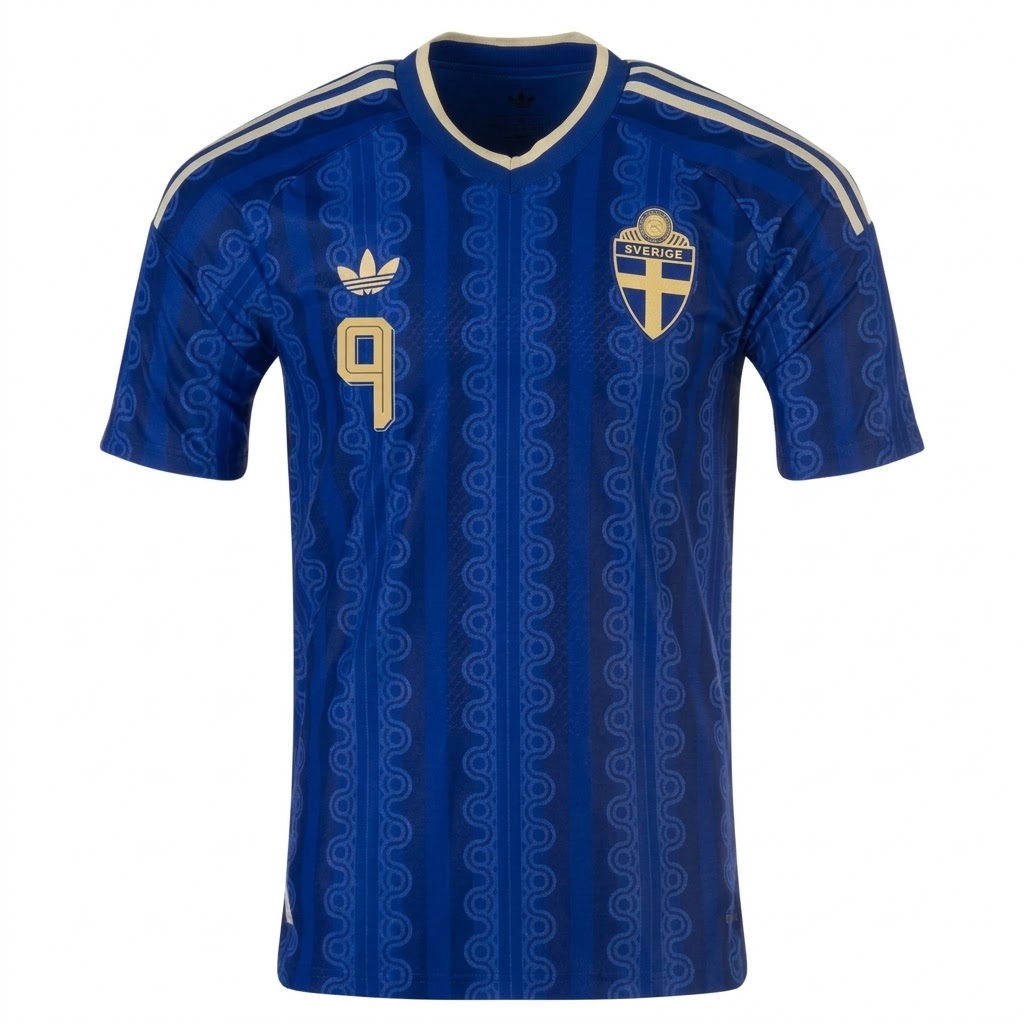 Kupiti Novo nogometni dres reprezentance Alexander Isak #9 Švedska Gostujoči SP 2026