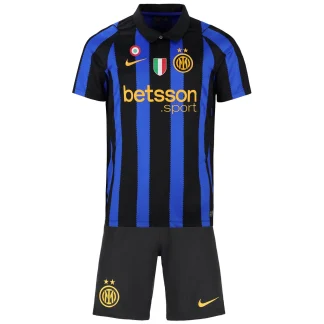 Kupiti Otroški dres za nogomet Inter Milan Domači 2026/27 s kratkimi hlačami