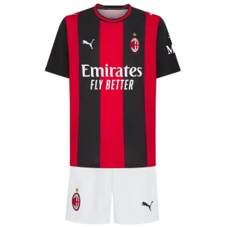 Kupiti Otroški nogometni dres AC Milan Domači 2026/27 + Kratke hlače