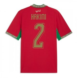 Kupiti Poceni Maroko SP 2026 Nogometni dres Achraf Hakimi #2 Domači rdeča