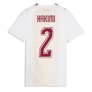 Kupiti Ženski Nogometni dres Maroko SP 2026 Achraf Hakimi #2 Gostujoči reprezentance bela