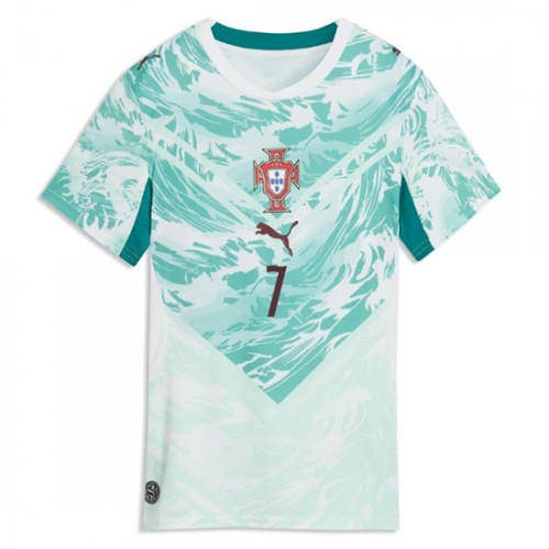Kupiti Ženski Nogometni dres Portugalska SP 2026 Cristiano Ronaldo #7 Gostujoči Kratek Rokav
