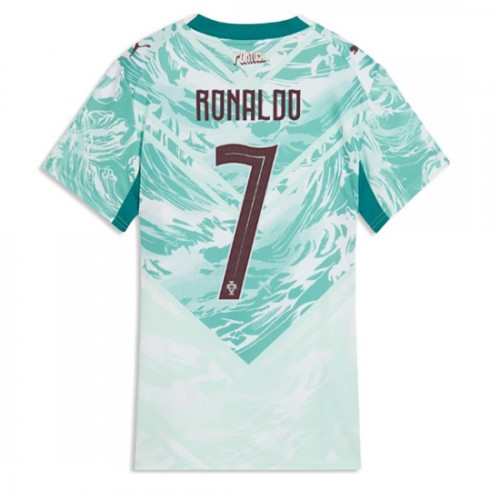 Kupiti Ženski Nogometni dres Portugalska SP 2026 Cristiano Ronaldo #7 Gostujoči Kratek Rokav