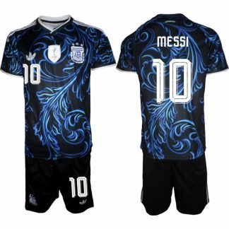 Moški Nogometni dres komplet Argentina reprezentance Lionel Messi #10 Gostujoči SP 2026