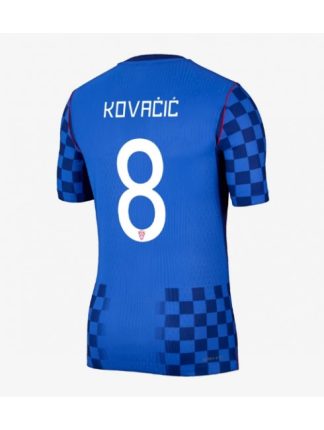 Najcenejši Nogometni dres Hrvaška SP 2026 Mateo Kovacic #8 Gostujoči Kratek rokav