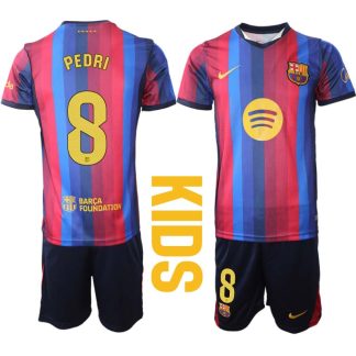 Kupite Otroški nogometni dres kompleti FC Barcelona 2026-27 Pedri Gonzalez #8 Domači