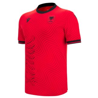 Kupiti Kupiti Nogometni dres Albanija Domači 2026/27 z lastnim tiskom
