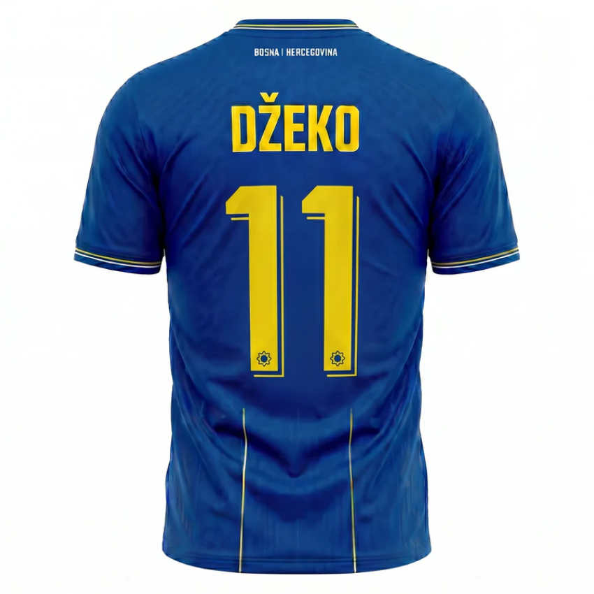 Kupiti Moški Nogometni dres Bosna in Hercegovina SP 2026 Edin Džeko #11 Domači
