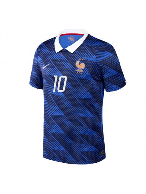 Kupiti Moški Nogometni dres Francija SP 2026 Kylian Mbappe #10 Domači Kratek rokav