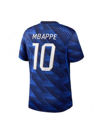 Kupiti Moški Nogometni dres Francija SP 2026 Kylian Mbappe #10 Domači Kratek rokav