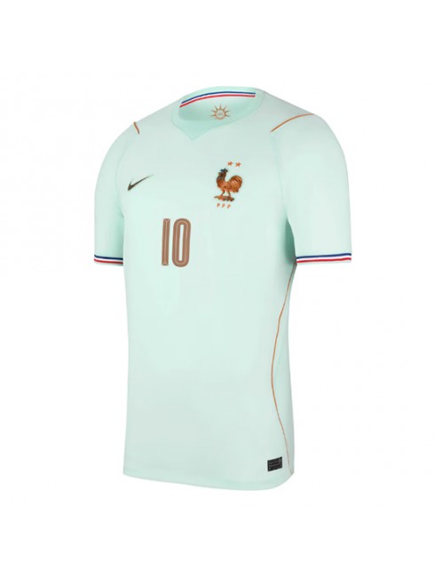 Kupiti Moški Nogometni dres Francija SP 2026 Kylian Mbappe #10 Gostujoči Kratek rokav