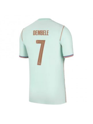Kupiti Moški Nogometni dres Francija SP 2026 Ousmane Dembele #7 Gostujoči Kratek rokav