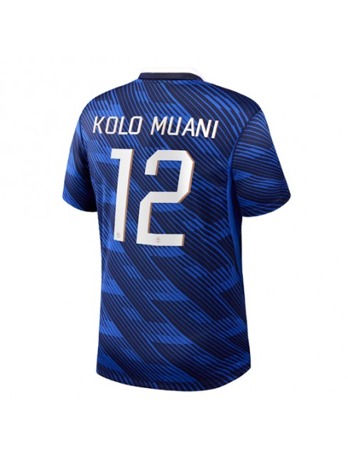 Kupiti Moški Nogometni dres Francija SP 2026 Randal Kolo Muani #12 Domači Kratek rokav