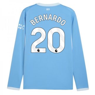Kupiti Nogometni dres Manchester City Domači 2026-27 Bernardo Silva #20 Dolgi Rokav