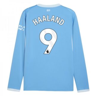 Kupiti Nogometni dres Manchester City Domači 2026-27 Erling Haaland #9 Dolgi Rokav