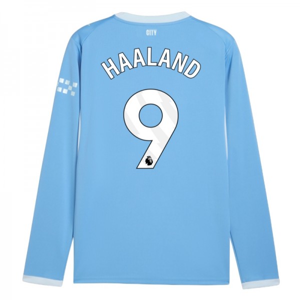 Kupiti Nogometni dres Manchester City Domači 2026-27 Erling Haaland #9 Dolgi Rokav