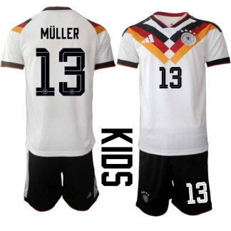 Kupiti Poceni dres Nemčija DFB SP 2026 Thomas Müller #13 Domači za otroke