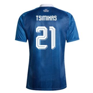 Kupiti Poceni nogometni dres Grčija SP 2026 Kostas Tsimikas #21 Gostujoči