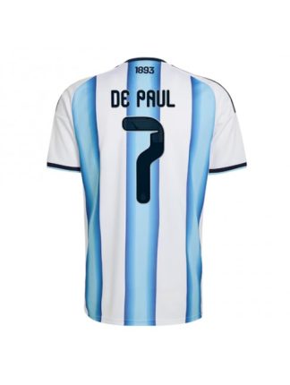 Nogometni dres De Paul 7 Argentina SP 2026 Domači Moški