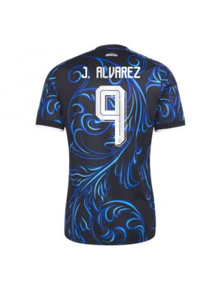 Moški Nogometni dres reprezentance Argentina SP 2026 Julian Alvarez #9 Gostujoči