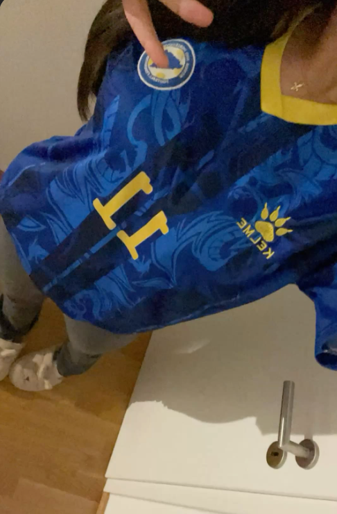 Najcenejsi Bosna in Hercegovina SP 2026 Domaci Nogometni dres modra Kratek Rokav.png