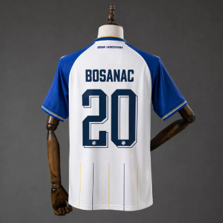 Najcenejši Bosna in Hercegovina SP 2026 Gostujoči BOSANAC #20 Nogometni dres 2026-2027