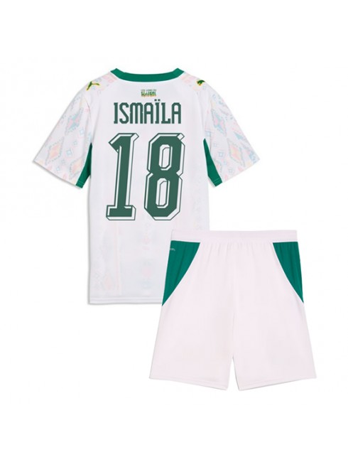 Najcenejši Kupiti Otroški Nogometni dres kompleti Senegal SP 2026 Ismaila Sarr #18 Domači