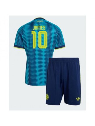 Najcenejši Kupiti otroški nogometni dres Kolumbija SP 2026 James Rodriguez #10 Gostujoči