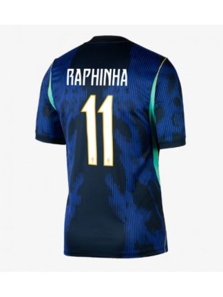 Najcenejši Moški Nogometni dres Brazilija SP 2026 Raphinha Belloli #11 Gostujoči Kratek rokav