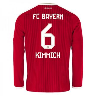 Najcenejši Moški nogometni dres FC Bayern München Domači 2026-27 Joshua Kimmich #6 Dolgi Rokav