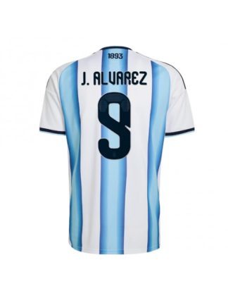 Najcenejši Nogometni dres Argentina SP 2026 Julian Alvarez #9 Domači