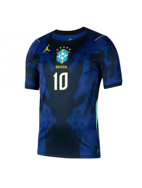 Najcenejši Nogometni dres Brazilija SP 2026 za Moški Vinicius Junior #10 Gostujoči Kratek rokav