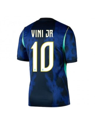 Najcenejši Nogometni dres Brazilija SP 2026 za Moški Vinicius Junior #10 Gostujoči Kratek rokav