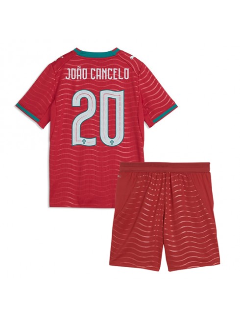 Najcenejši Otroški Nogometni dres kompleti Portugalska Joao Cancelo #20 Domači SP 2026
