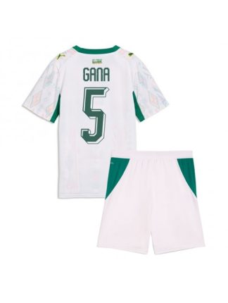 Najcenejši Otroški Nogometni dres kompleti Senegal SP 2026 Domači tisk Idrissa Gueye #5
