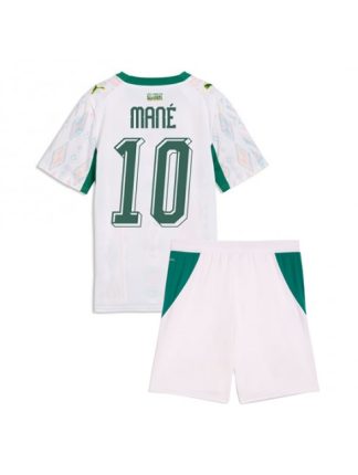 Najcenejši Otroški Nogometni dres kompleti Senegal SP 2026 Sadio Mane #10 Domači