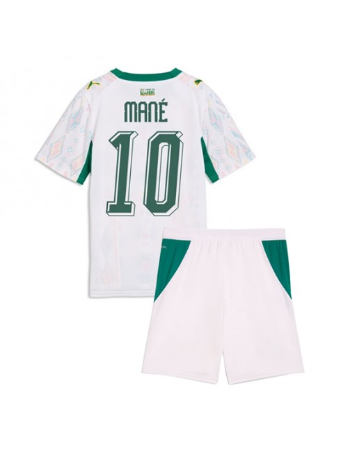 Najcenejši Otroški Nogometni dres kompleti Senegal SP 2026 Sadio Mane #10 Domači