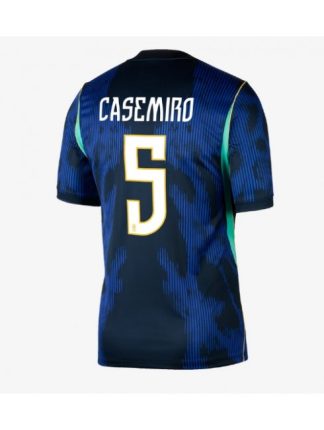 Najcenejši Poceni Moški dres Brazilija SP 2026 Casemiro #5 Gostujoči Kratek rokav
