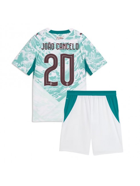 Najcenejši Portugalska SP 2026 dres Joao Cancelo #20 Gostujoči Otroški kompleti