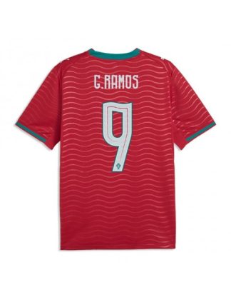 Nogometni dres Portugalska SP 2026 Goncalo Ramos #9 Domači rdeča