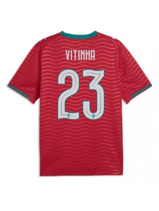 Nogometni dres prodaja Portugalska SP 2026 Vitinha #23 Domači rdeča