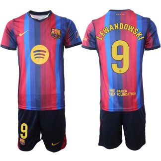Kupiti Moški dres kompleti FC Barcelona 2026-27 Robert Lewandowski #9 Domači