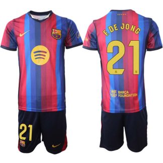 Kupiti Novi Nogometni dres kompleti FC Barcelona 2026-27 Frenkie de Jong #21 Domači
