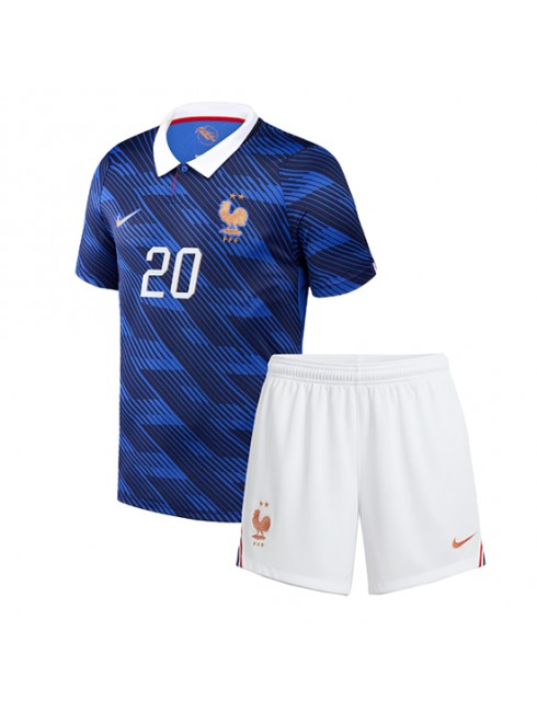 Kupiti Otroški Nogometni dres kompleti Francija Desire Doue #20 Domači SP 2026