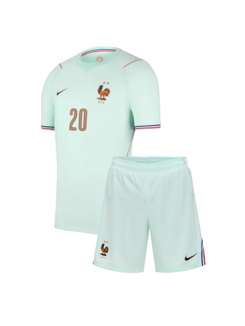 Kupiti Otroški Nogometni dres kompleti Francija Desire Doue #20 Gostujoči SP 2026