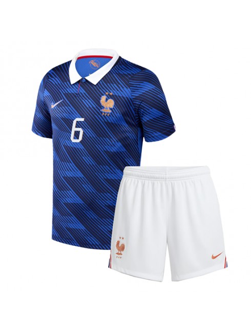 Kupiti Otroški Nogometni dres kompleti Francija Eduardo Camavinga #6 Domači SP 2026